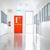 Commercial fire door